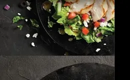 A chicken salad bowl